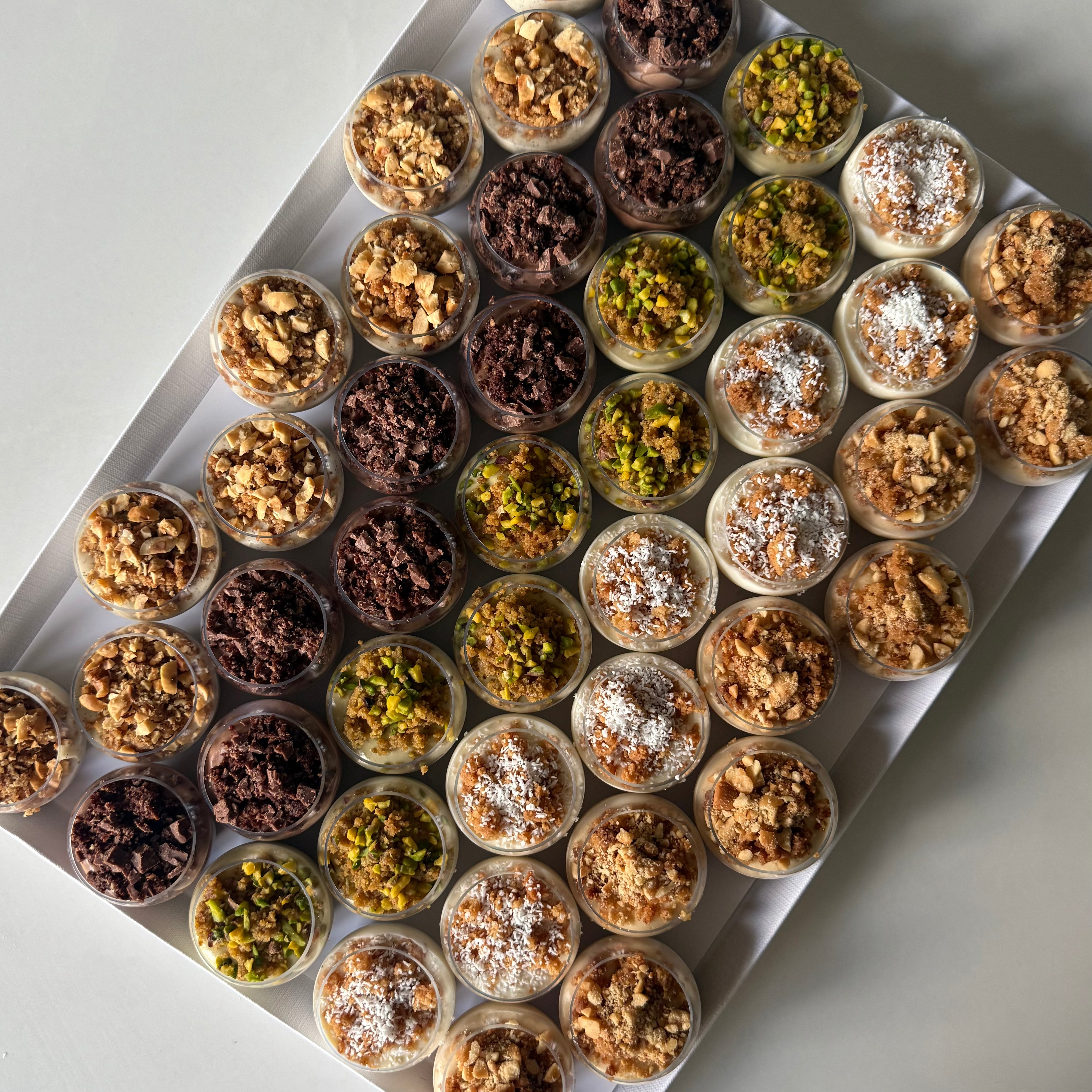 MINI VERRINES SUCRÉES