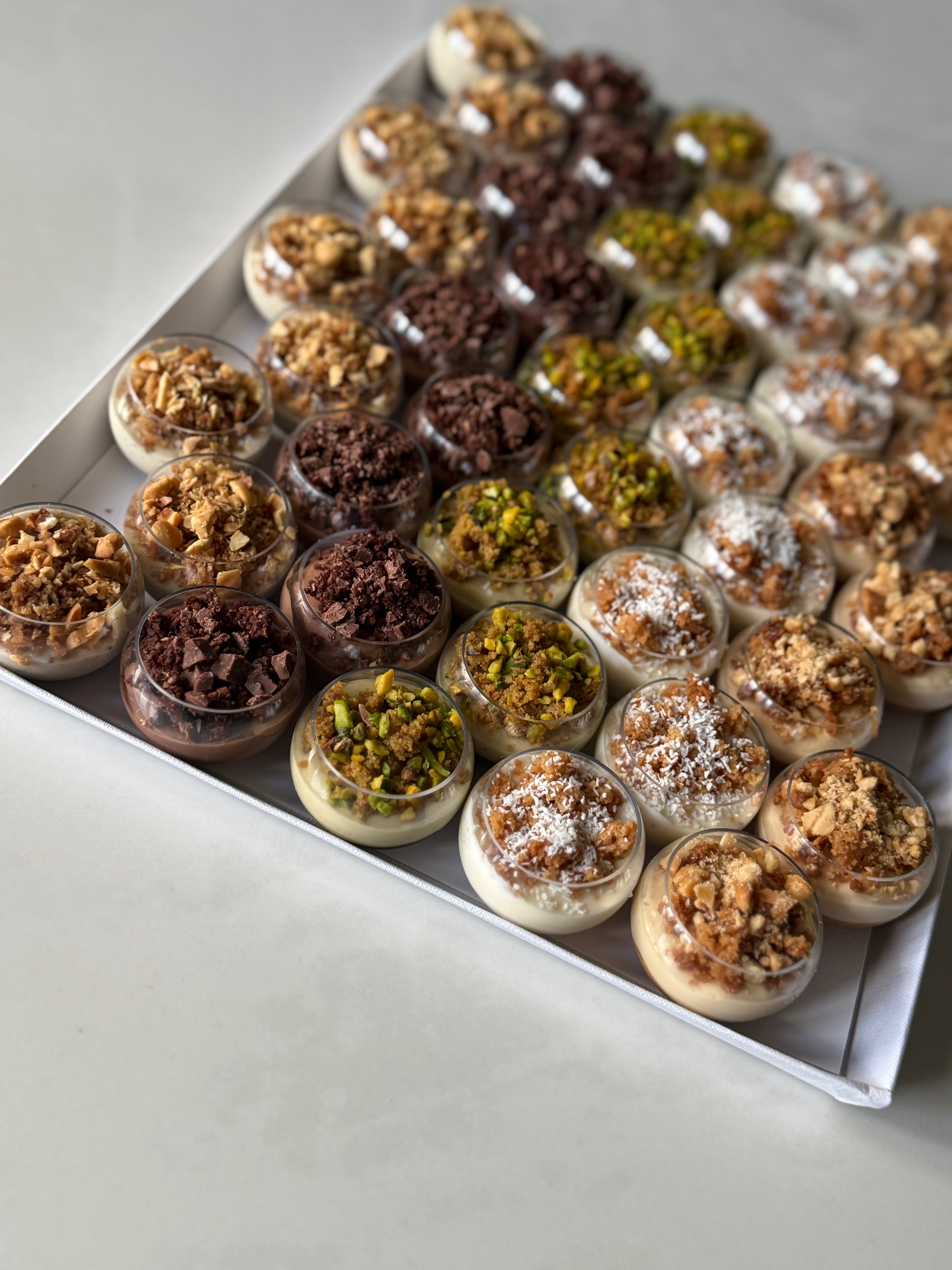 PLATEAUX ASSORTIMENTS VERRINES
