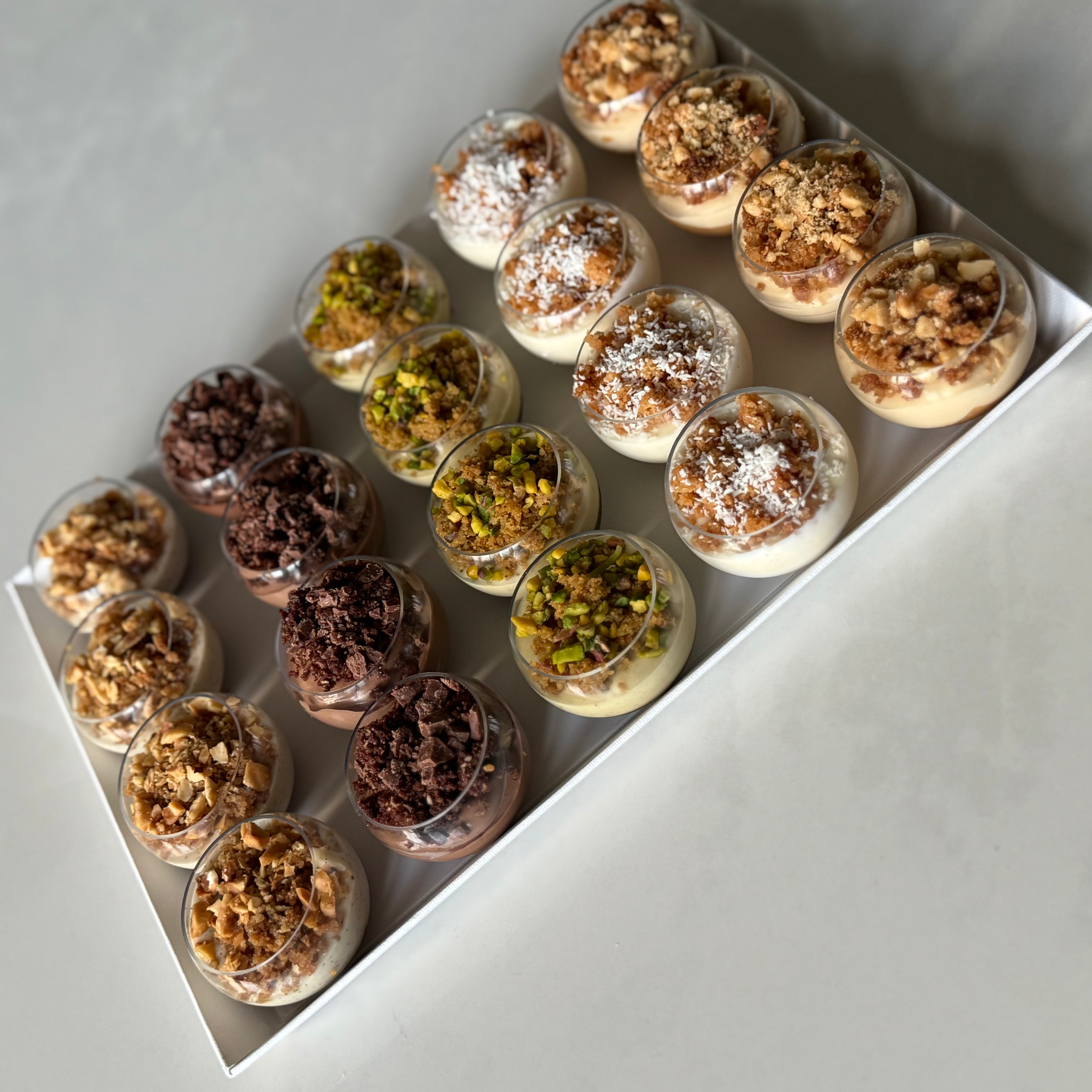 PLATEAUX ASSORTIMENTS VERRINES